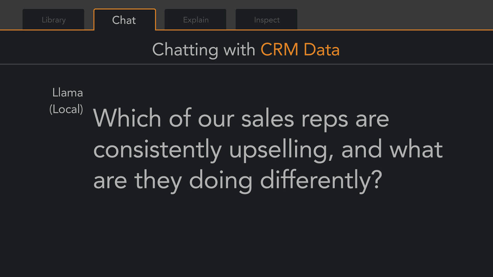 Seeker Interface prompt
