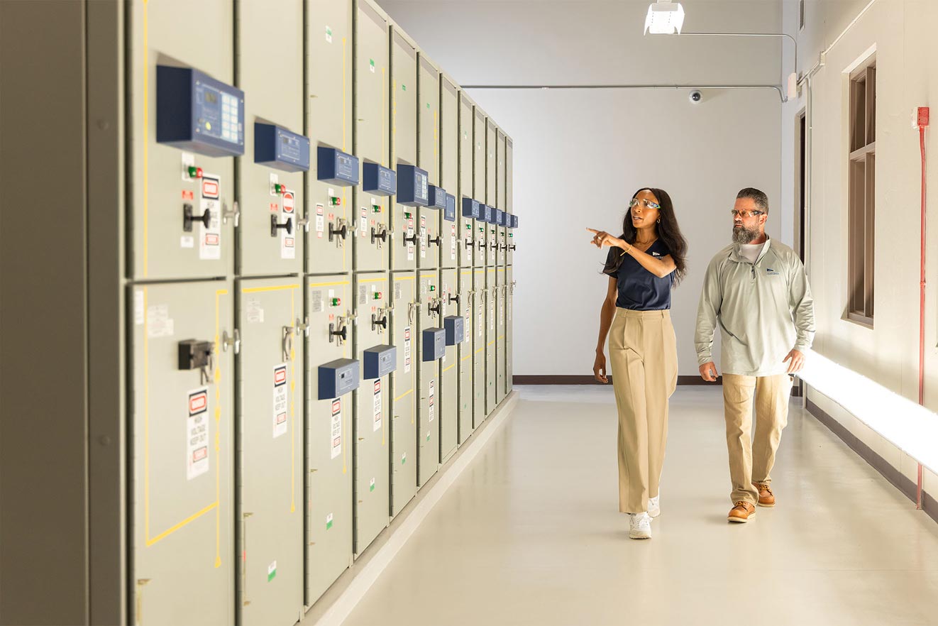 Scott Data Center Electrical Circuit Room